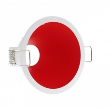Reflector fijo Redondo Rojo Ø83mm para Foco Downlight LED COB 6W Konic VOLCAN